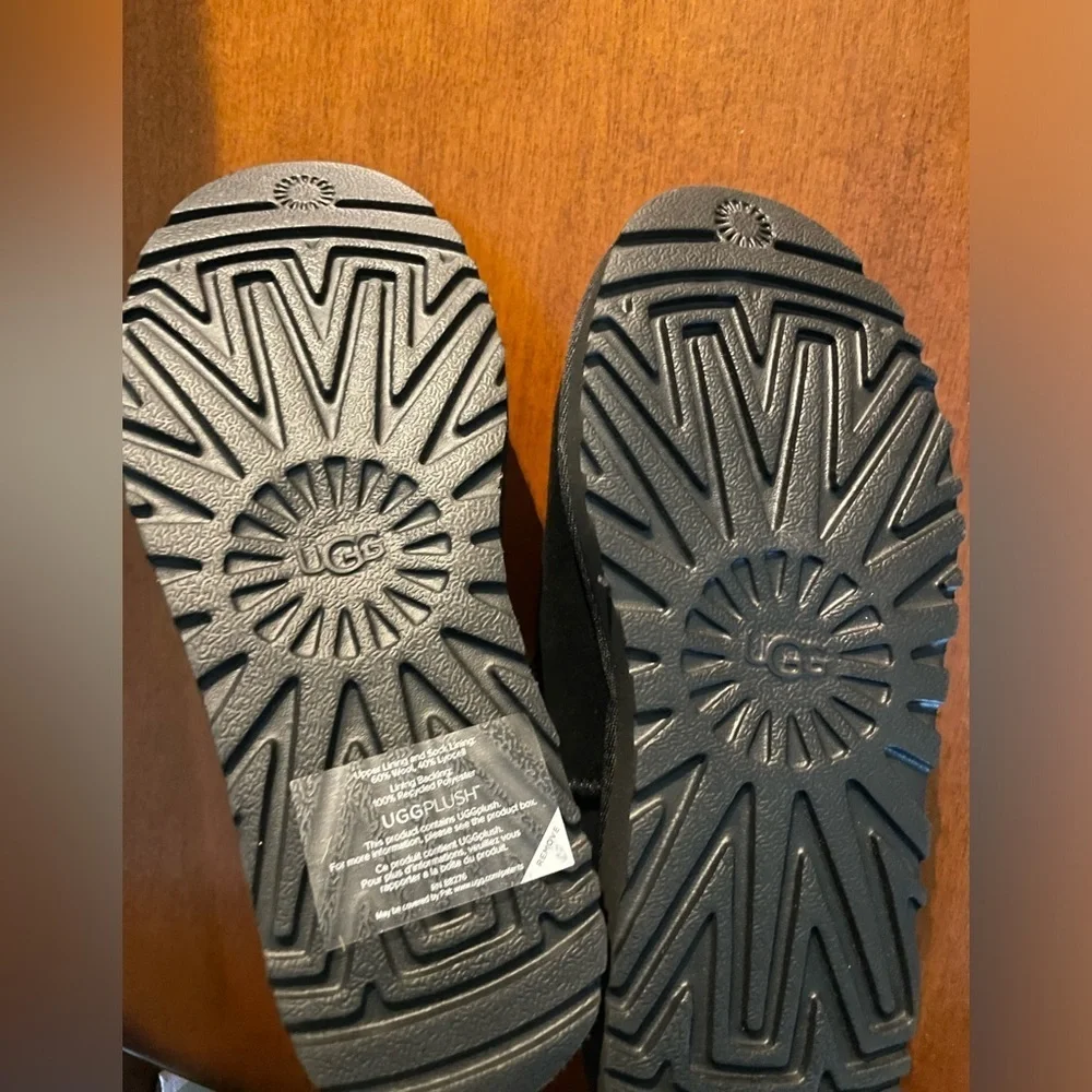 New black classic ugg slippers